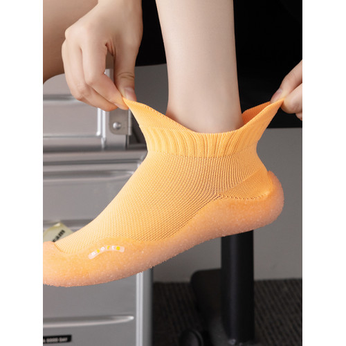 室內健身鞋男女款防滑耐磨減震透氣運動鞋跳操鞋瑜珈鞋