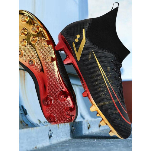 足球鞋男梅西碎釘AG長釘TF訓練鞋兒童學生防滑獵鷹專用小李子短釘