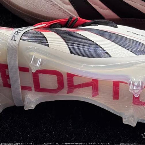 獵鷹PREDATOR ELITE 25FG長釘大繙鞋舌足球鞋男24貝克漢姆AG短釘