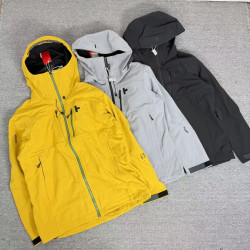 三防面料 軟殼沖鋒衣 戶外冬季保暖有薄絨 外套男女同款