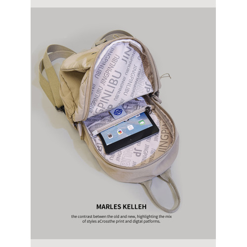 多功能輕便雙肩包胸包（可單肩可雙肩）百搭單肩時尚斜後後背包後後背包