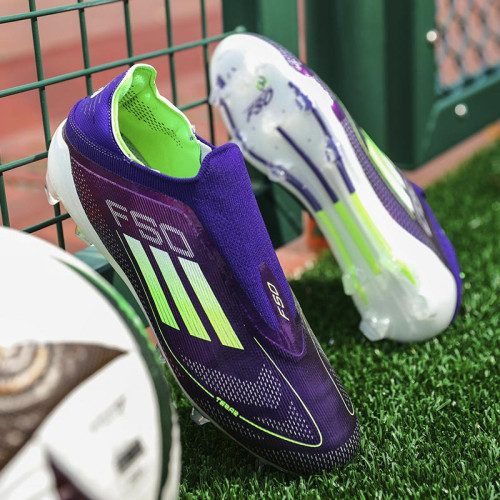 梅西F50新品足球鞋男女兒童學生成人長釘AG草地比賽碎釘TF訓練鞋