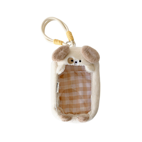 卡通小狗貓咪造型立體遛娃包少女帶掛件吧唧痛包學生外出展示娃包