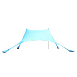 海邊沙灘天幕萊卡露營帳篷戶外遮陽防曬傷冬釣防風涼棚野營可折曡