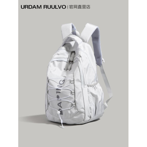 UR大容量純色雙肩包2026新款夏季初高中學生書包休閒短途旅行後後背包 UR大容量純色雙肩包2026新款夏季初高中學生書包休閒短途旅行後後背包