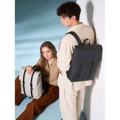 高級感雙肩包男士商務電腦後後背包女16寸男款皮質上班通勤男生書包男