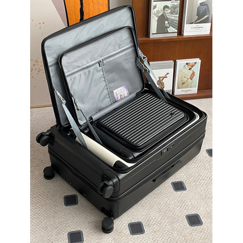 可擴展大容量28寸行李箱商務側開拉桿箱男女出差旅行20寸登機箱