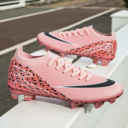 C羅刺客16青少年足球鞋室內男女兒童小學生AG長釘TF碎釘男孩男童