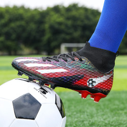 高幫梅西龍骨X19兒童足球鞋男碎釘ag長釘TF短釘女男童獵鷹小李子