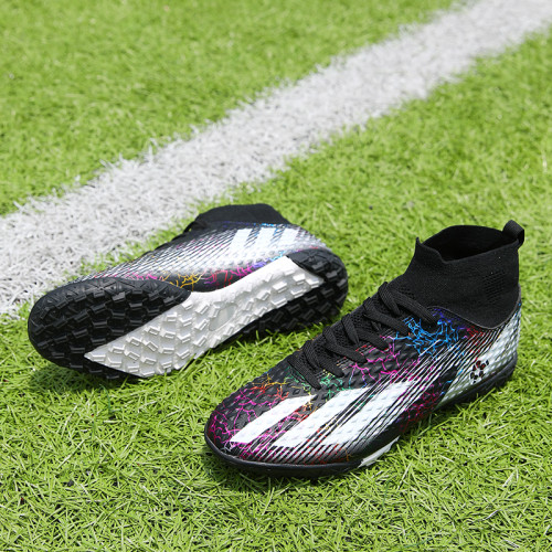 高幫梅西龍骨X19兒童足球鞋男碎釘ag長釘TF短釘女男童獵鷹小李子