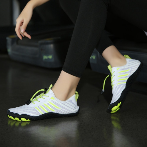 室內健身鞋男跳繩鞋跑步機專用訓練瑜珈軟底防滑減震單車運動鞋女