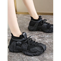 新室內健身鞋女厚底瑜珈男跳繩跑步機專用鞋軟底深蹲減震防滑訓練