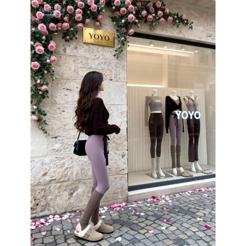 推薦運動健身服女2025新款秋冬絕美瑜珈服套裝普拉提上衣長袖