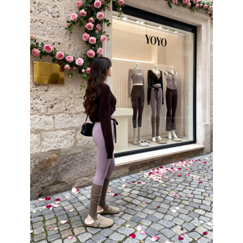 推薦運動健身服女2025新款秋冬絕美瑜珈服套裝普拉提上衣長袖