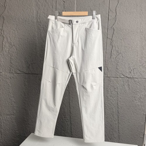 鼠平替！戶外登山徒步薄款耐磨防潑水男士全地形軟殼褲速乾休閒褲