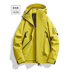 沖鋒衣男女三合一防風防水保暖2025新款春秋冬季戶外情侶夾克外套