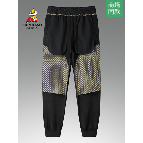 稻草人石墨烯護膝沖鋒褲男女秋冬三防高彈戶外長褲加絨加厚運動褲