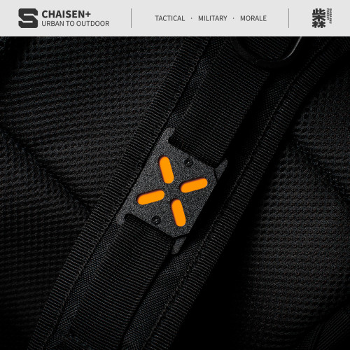 molle系統專用夜光識別章卡釦式熒光士氣章戰術機能後後背包配件