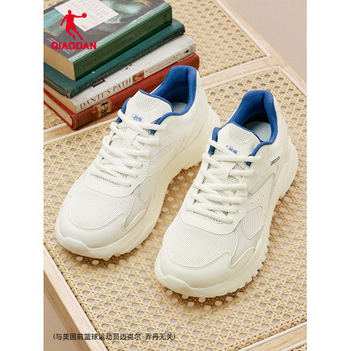 喬丹小千禧網面透氣休閒鞋男春夏新款厚底老爹鞋軟底學生運動鞋子