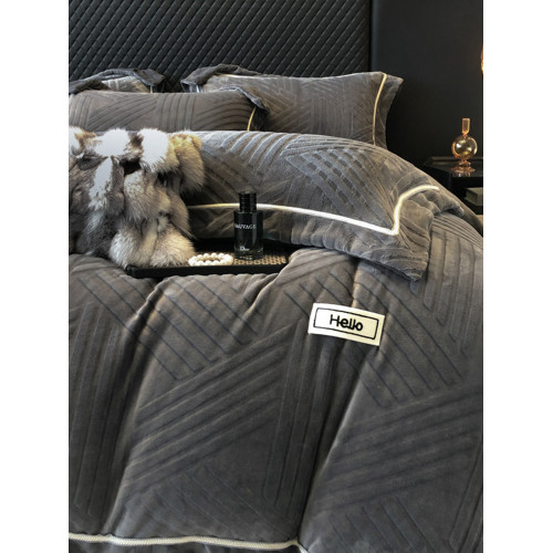 2025新款加厚保暖冬季牛奶絨四件套毛絨被套加絨床單珊瑚絨法蘭絨 2025新款加厚保暖冬季牛奶絨四件套毛絨被套加絨床單珊瑚絨法蘭絨