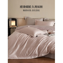 輕奢100Pro長絨棉四件套全棉貢緞被套床單純棉床包款四季通用床品