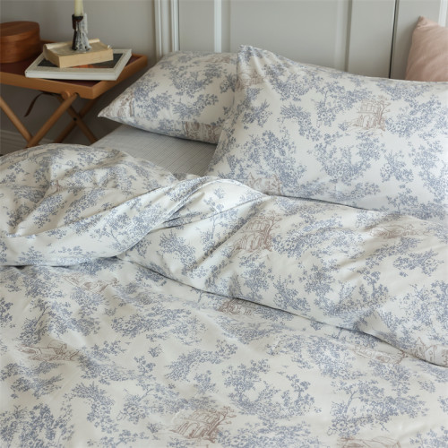 【日本尺寸】北歐小清新印花三四件套全棉純棉親膚床上用品