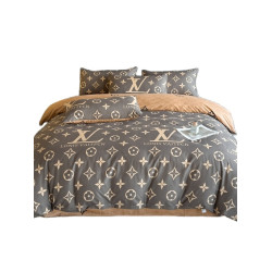 親膚磨毛床品四件套全棉純棉床單被套單人宿捨潮牌三件套四季通用