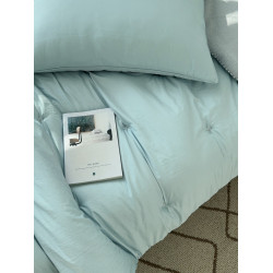 簡簡單單 韓國刺綉雙拼莫代爾仿羊駝毛保暖秋冬被 超軟可機洗A227