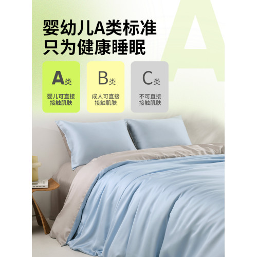 60支天絲四件套床單床包蘭精萊賽爾纖維春夏學生宿捨涼感三件套