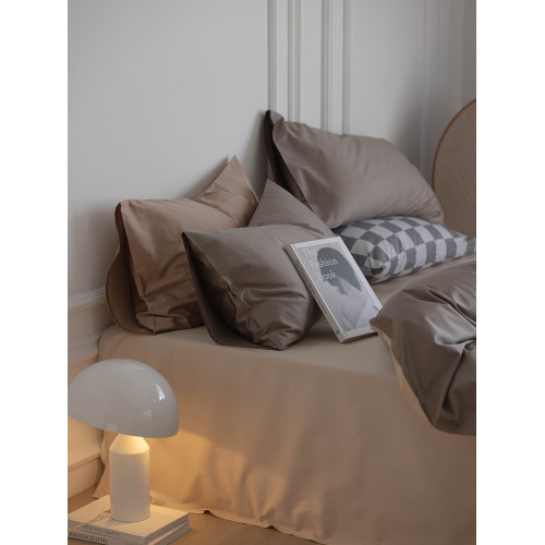 100s長絨棉貢緞床上四件套全棉純棉 輕奢純色床單被套床包款床品