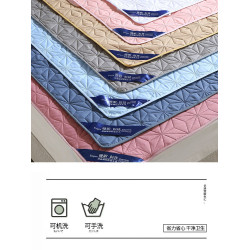 防水床墊單件隔尿床包透氣防滑固定磨毛夾棉防塵蓆夢思保護套家用