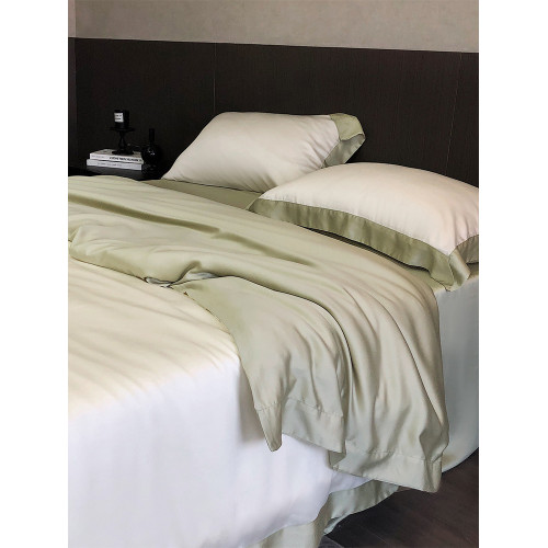 LF級輕奢天絲四件套/高支真絲冰絲裸睡絲滑夏季床單夏天床上用品