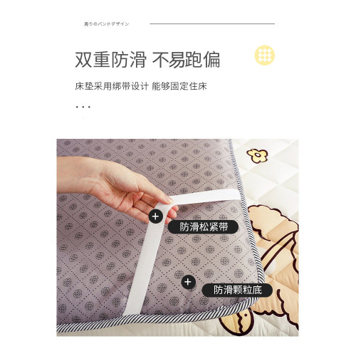 睡覺打地鋪專用睡墊軟墊學生宿捨床墊可折疊單人海綿墊褥租房神器