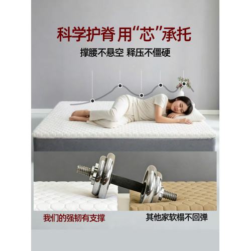 乳膠床墊軟墊 家用臥室3cm床褥墊子學生宿捨單人蓆夢思榻榻米薄款