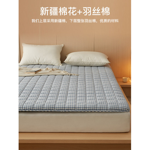 潔麗雅A類全棉棉花床墊軟墊家用床褥墊褥子墊褥宿捨學生單人墊被