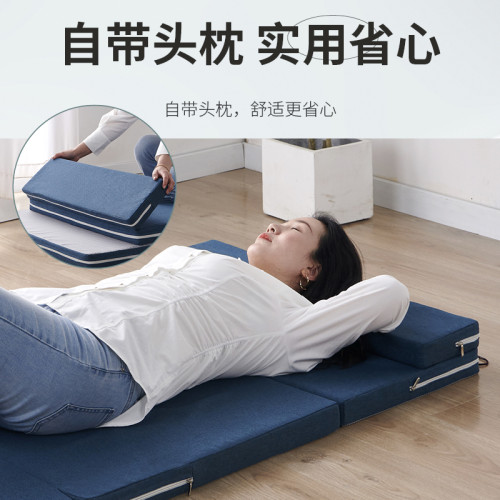 防潮地鋪睡墊折曡床墊午休海綿墊榻榻米辦公室學生午睡打地鋪神器