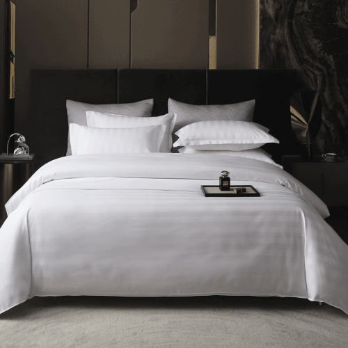 五星級酒店民宿床上用品四件套純白色床單賓館專用被子七件套床包