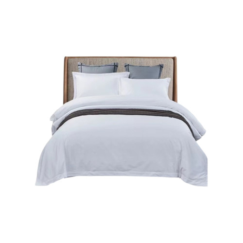 五星級床品酒店賓館民宿專用床上用品純棉白色貢緞四件套布草被套 五星級床品酒店賓館民宿專用床上用品純棉白色貢緞四件套布草被套