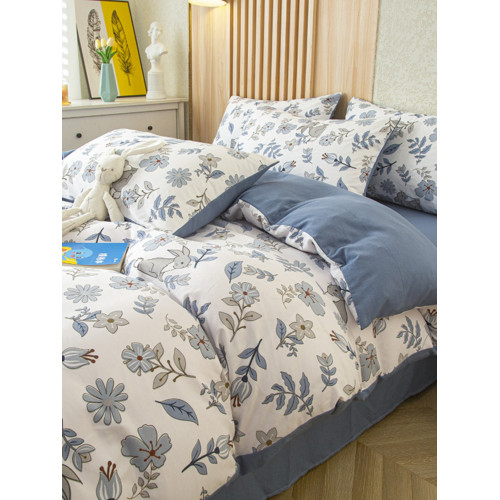 簡屋四件套床包款水洗棉床上用品被套床墊套宿捨床包罩床單三件套 簡屋四件套床包款水洗棉床上用品被套床墊套宿捨床包罩床單三件套