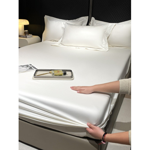 七星級酒店200支長絨棉四件套100%全棉純棉被套床單純色床上用品4