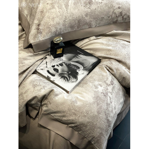 美式輕奢磨毛四件套純棉100S長絨棉全棉加厚被套復古秋冬床上用品