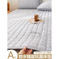 防水隔尿床墊軟墊家用臥室宿捨大豆夾棉床護墊防滑墊被褥子保護墊