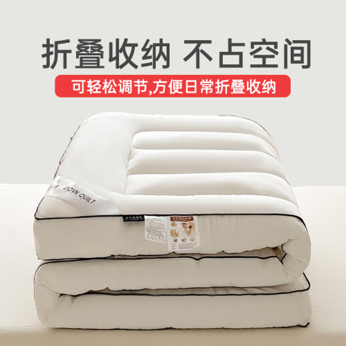 打地鋪墊子家用可折曡可收納床墊褥子榻榻米睡墊睡鋪睡覺專用神器