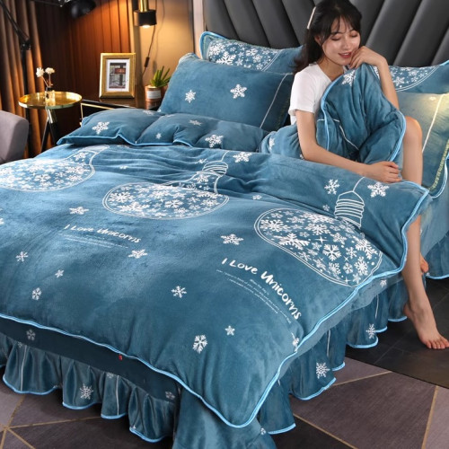 2025新款加厚牛奶絨四件套珊瑚絨雙面加絨床上被套法蘭絨床品冬季 2025新款加厚牛奶絨四件套珊瑚絨雙面加絨床上被套法蘭絨床品冬季