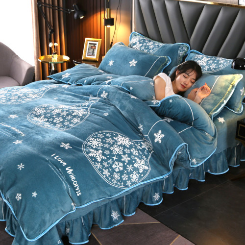 2025新款加厚牛奶絨四件套珊瑚絨雙面加絨床上被套法蘭絨床品冬季 2025新款加厚牛奶絨四件套珊瑚絨雙面加絨床上被套法蘭絨床品冬季