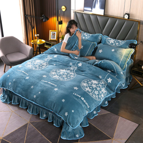 2025新款加厚牛奶絨四件套珊瑚絨雙面加絨床上被套法蘭絨床品冬季 2025新款加厚牛奶絨四件套珊瑚絨雙面加絨床上被套法蘭絨床品冬季