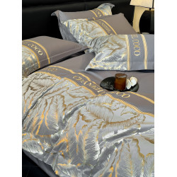 輕奢風A類高級感180支長絨棉四件套純棉床單全棉刺綉被套床上用品