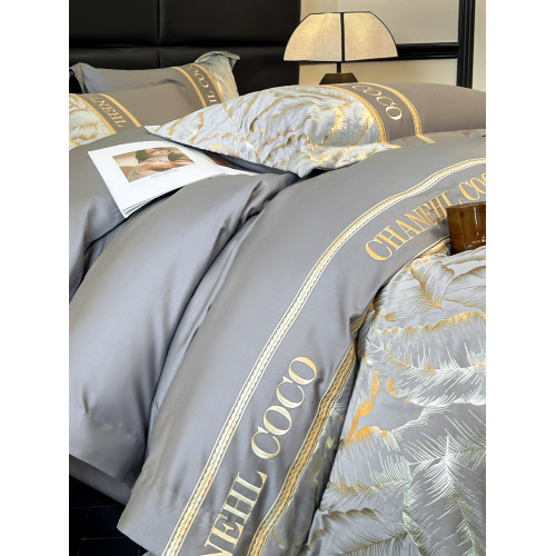 輕奢風A類高級感180支長絨棉四件套純棉床單全棉刺綉被套床上用品