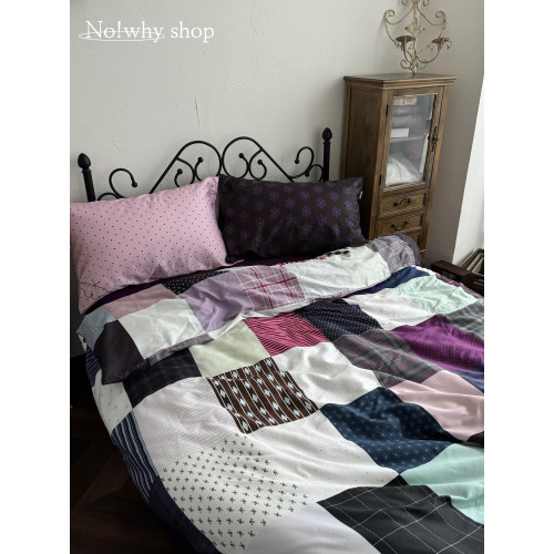 No!why shop歪店全棉60支四件套100純棉百家布格紋床品 No!why shop歪店全棉60支四件套100純棉百家布格紋床品