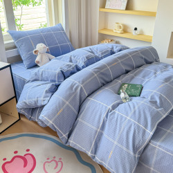 大學生宿捨床上三件套全棉純棉單人被套高中生上下床專用被罩床單